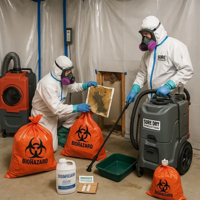 Contaminated Water Handling Protocols process in Mercer County, NJ