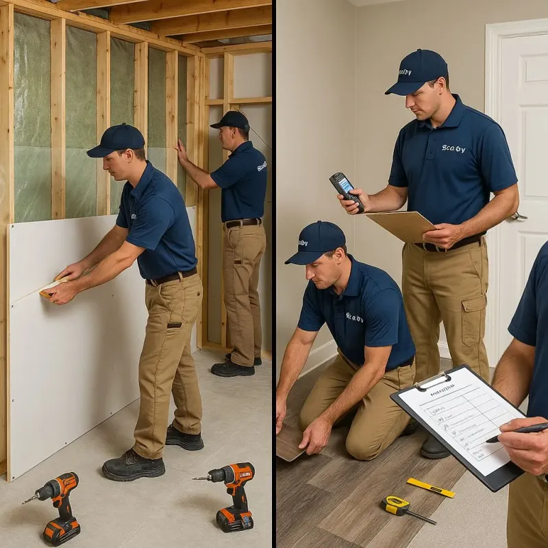 Repairs and Reconstruction process in Mercer County, NJ